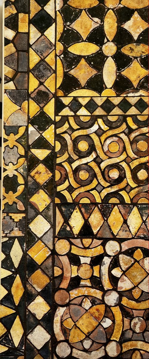 Reconstruction of Yorkshire mosaics (British Museum)